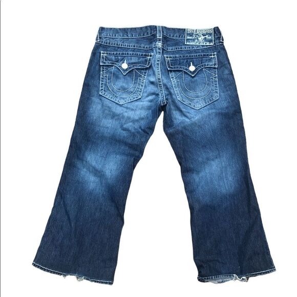 Vintage True Religion Jeans Size 38 BILLY BIG T Blue - Picture 4 of 14